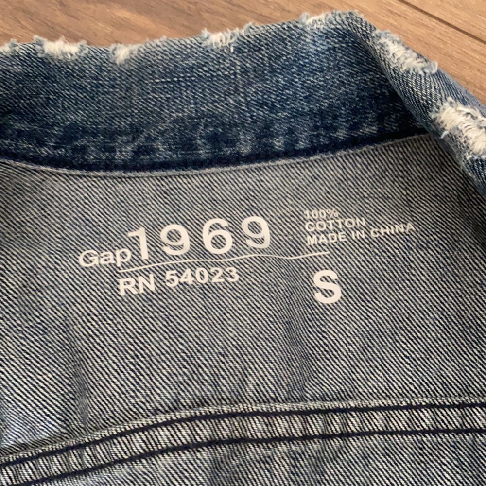 Dark Denim Jacket - image 2